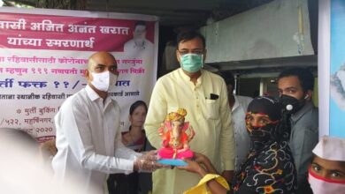 भक्तांना मिळाली बाप्पाची मुर्ती फक्त …