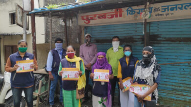 श्रमिक वसाहतीत स्वच्छ परिसर अभियान