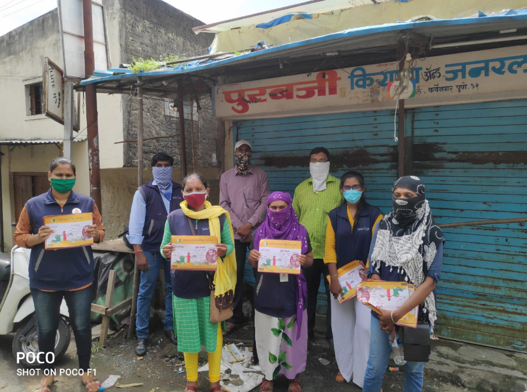 श्रमिक वसाहतीत स्वच्छ परिसर अभियान