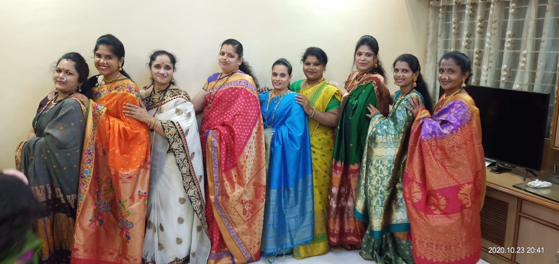 मौर्य विहार सोसायटीत नवरात्र उत्सव उत्साहात