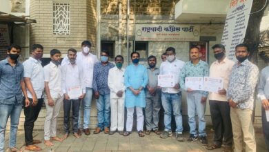 राष्ट्रवादी सामाजिक न्याय विभागाच्या पदाधिकाऱ्यांची नियुक्ती