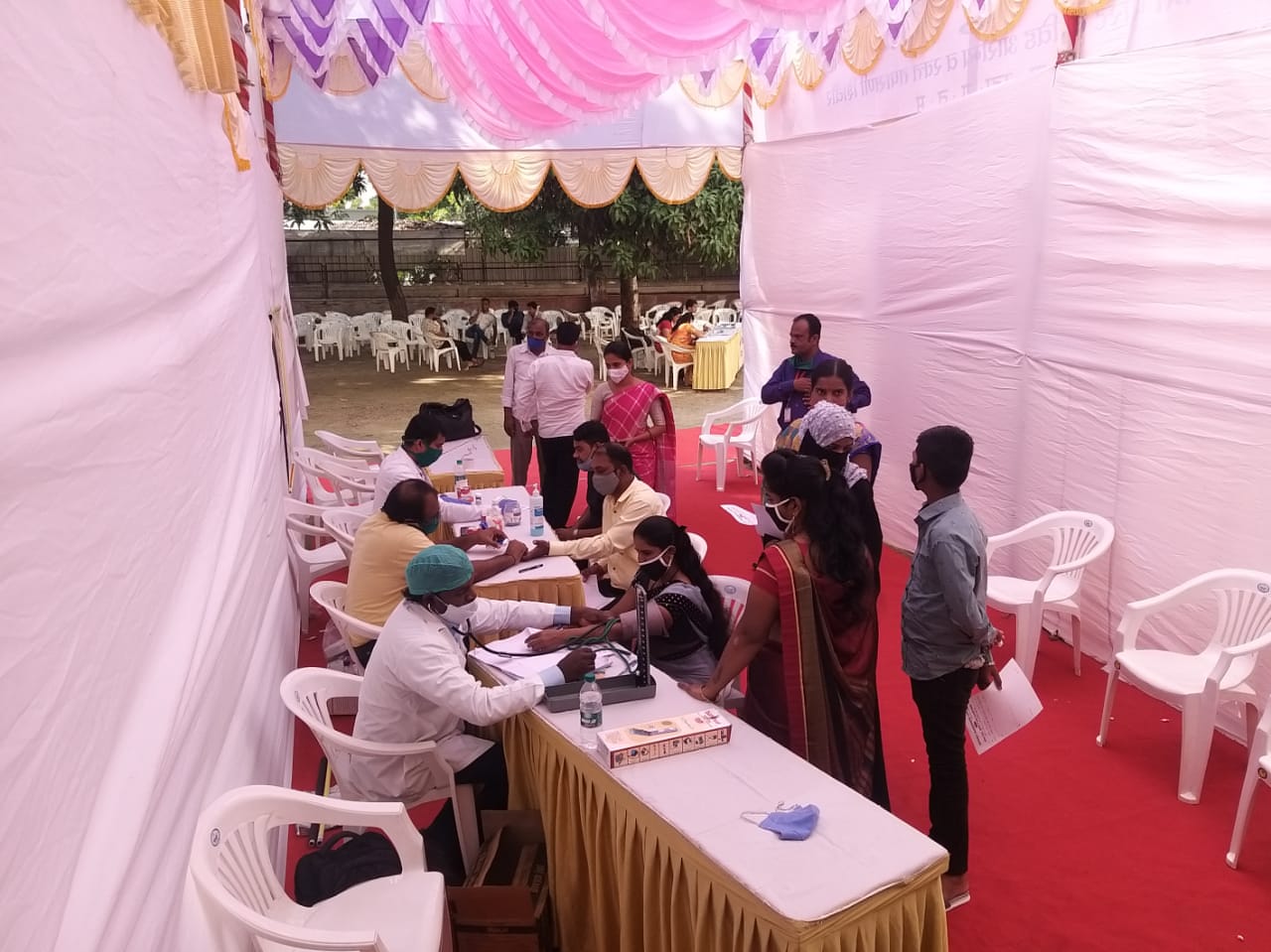 आ. चंद्रकांत पाटील यांच्याकडून कोथरुडमध्ये पोस्ट कोविड आरोग्य तपासणी शिबिराचे आयोजन