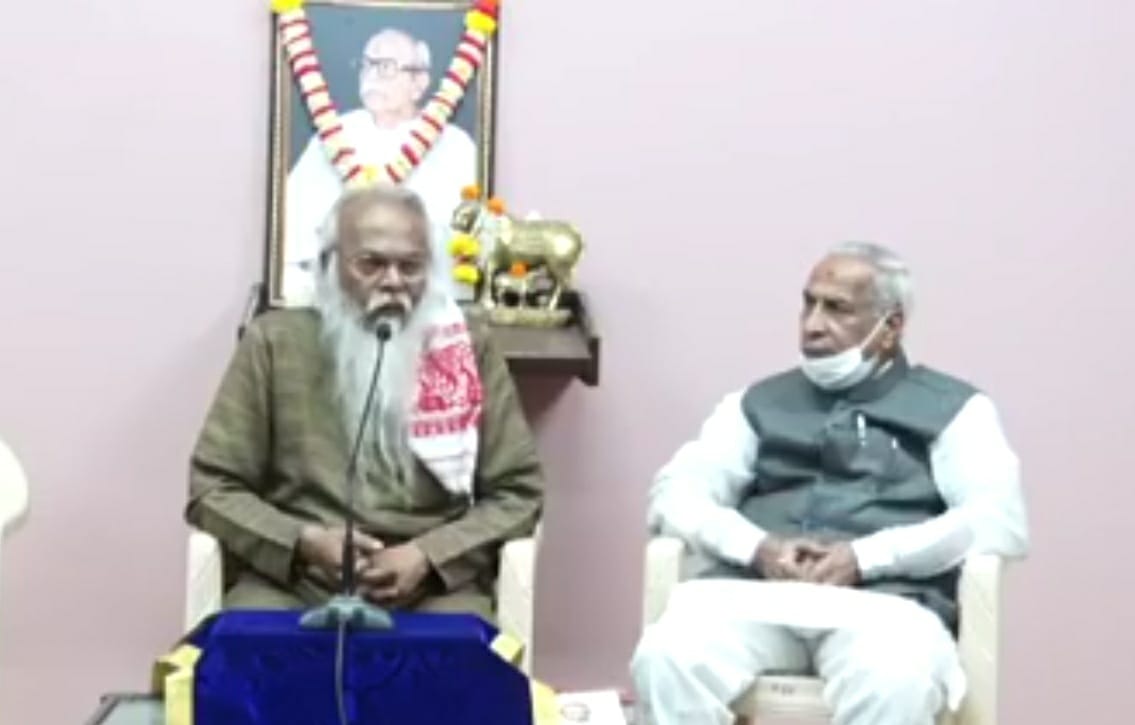 मोरोपंत पिंगळे यांचे जीवनकार्य राष्ट्र कार्यासाठी प्रेरणादायी -गिरीश प्रभुणे