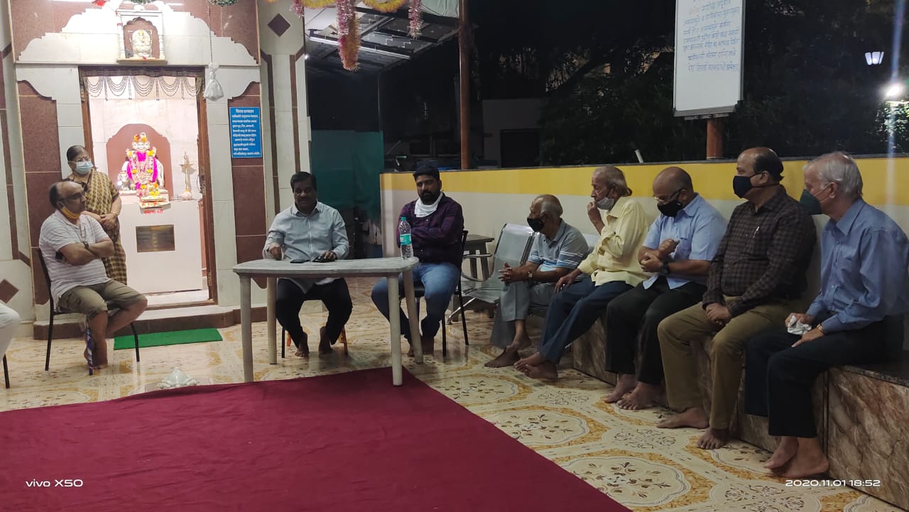 महात्मा सोसायटीतील रस्त्याचा प्रश्न लवकरच मार्गी लावू- शंकर केमसे महात्मा सोसायटीतील रस्त्याचा प्रश्न लवकरच मार्गी लावू- शंकर केमसे