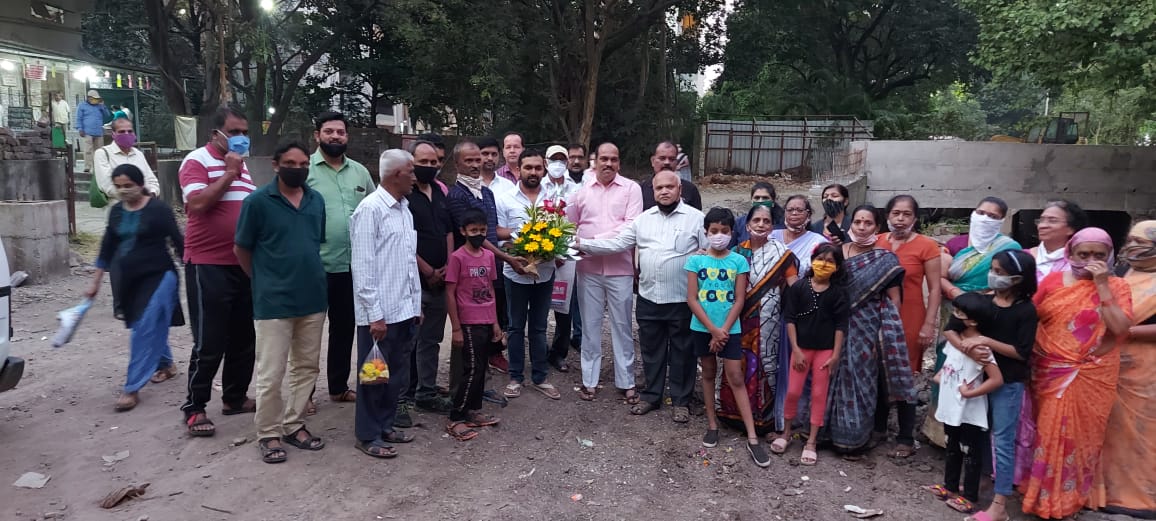 मौर्यविहार सोसायटीतील नागरिकांना बाप्पा पावला. दिवाळीचे मोठे गिफ्ट