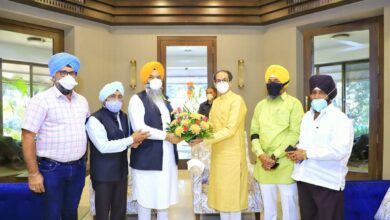 एनडीए’तून बाहेर पडलेल्या दोन पक्षांची एकजूट ; शिरोमणी अकाली दलाचे उपाध्यक्ष उध्दव ठाकरेंच्या भेटीला