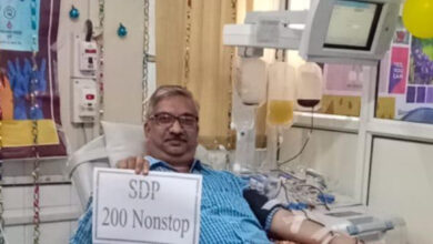स्वानंद समुद्र यांच्याकडून २०० वेळा प्लेटलेट्स दान
