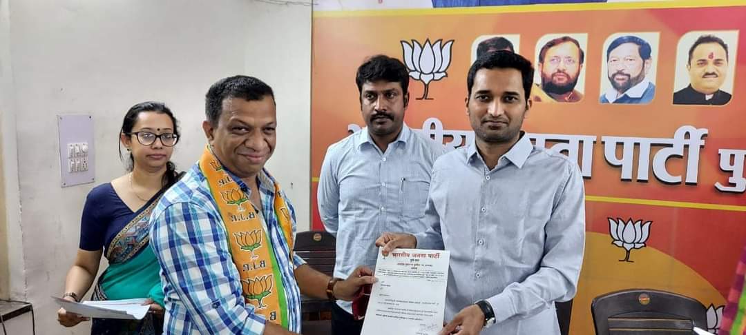 भारतीय जनता पक्षाच्या सोशल मीडिया आघाडीच्या उपाध्यक्ष पदी चिन्मय मुसळे यांची नियुक्ती