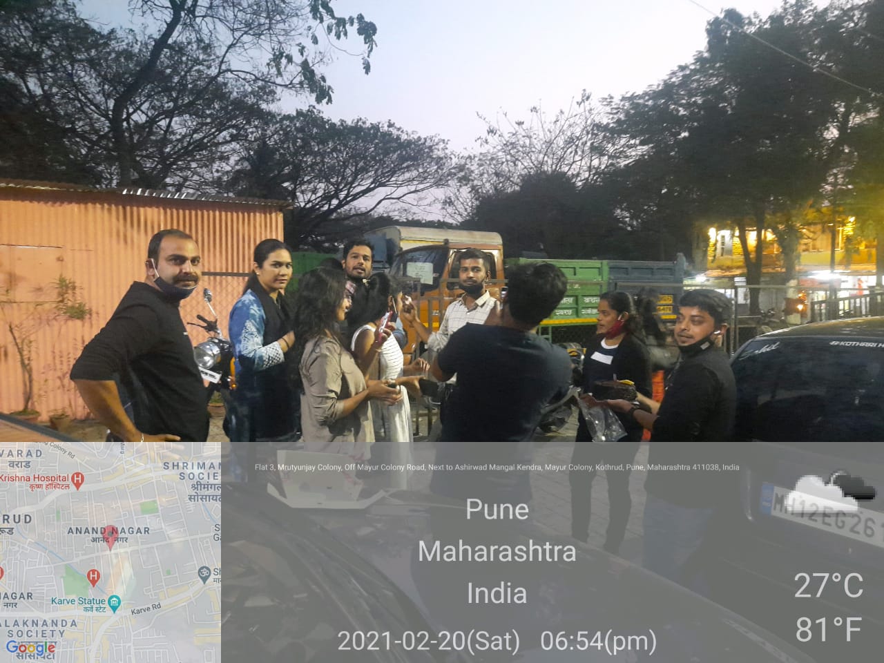 कोथरुडमध्ये रस्त्यावर सेलिब्रेशन करताय तर सावधान, या कॅमेराची आहे नजर …