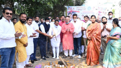 वारजेत अग्निशमन केंद्राच्या कामाचे भूमिपूजन