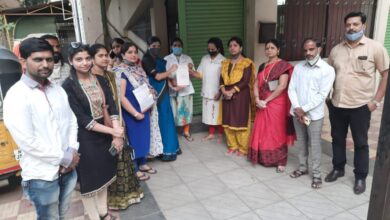 गतिमंद मुलीच्या मृत्यूप्रकरणी भाजपा कोथरुड महिला मोर्चाचे निवेदन