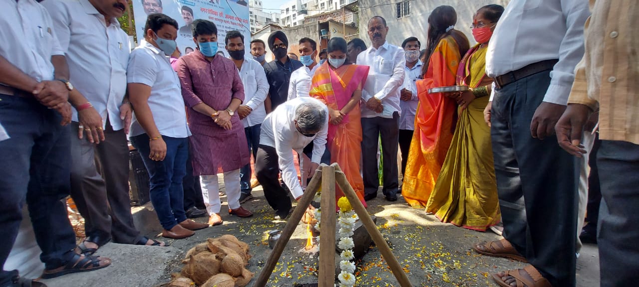 कोथरुड मधील श्रीकृष्णनगर, सागर काॅलनी येथील नाल्याच्या कडेने होणार सीमाभिंत ; चंद्रकांत पाटील यांच्या हस्ते कामाचे भूमिपूजन कोथरुड मधील श्रीकृष्णनगर, सागर काॅलनी येथील नाल्याच्या कडेने होणार सीमाभिंत ; चंद्रकांत पाटील यांच्या हस्ते कामाचे भूमिपूजन