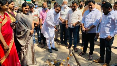 कोथरुड मधील भारतीनगर, पुजा पार्क येथील विवीध विकास कामांचे भिमराव तापकीर यांच्या हस्ते भूमिपूजन…