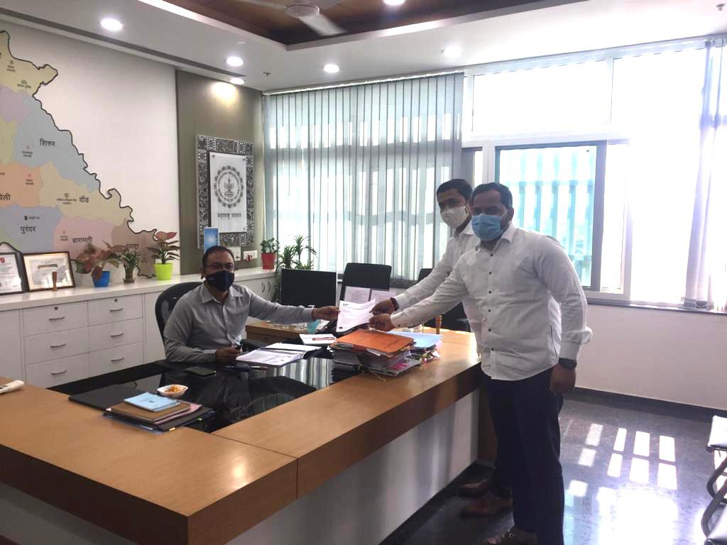 बावधन मध्ये लसीकरण केंद्र सुरू करण्याची कुणाल वेडे पाटील यांची जिल्हाधिकाऱ्यांकडे मागणी..