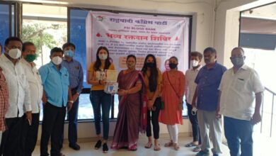 वारजेत राष्ट्रवादी काँग्रेसच्या वतीने रक्तदान शिबिराचे आयोजन..