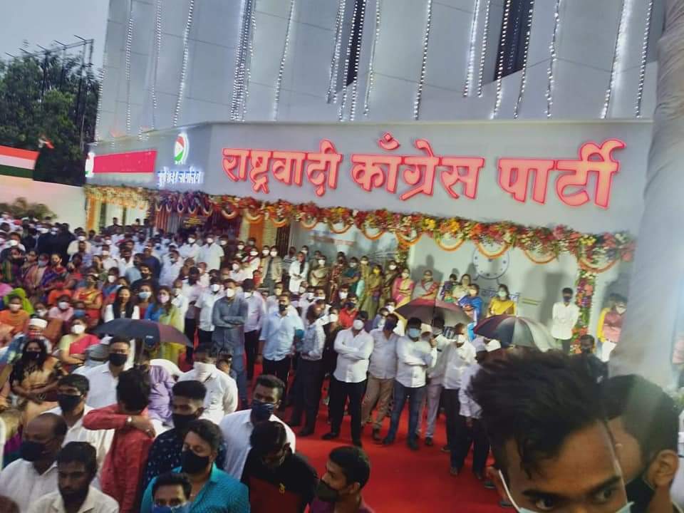 राष्ट्रवादीचे शहराध्यक्ष प्रशांत जगताप यांना अटक आणि सुटका ; राष्ट्रवादीच्या कार्यक्रमात जमलेली गर्दी पडली महागात…