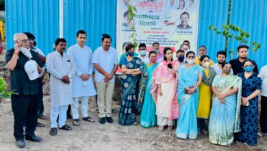 वारजेत खासदार वंदना चव्हाण यांच्या हस्ते विविध विकास कामांचे उद्घाटन