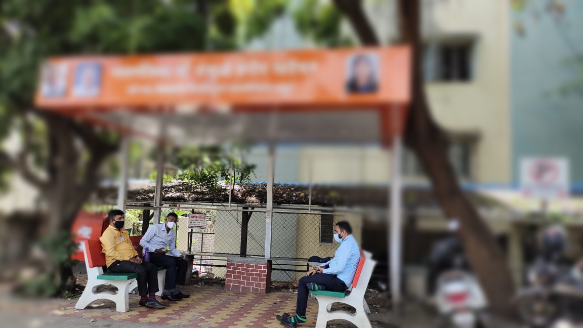 जनसंवाद कट्ट्यांचा निधी महापालिकेचा की वैयक्तिक नगरसेवकांचा… नाम फलकांमुळे संभ्रम