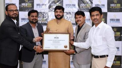वर्ल्ड बुक ऑफ रेकॉर्डस् लंडन कडून महापौर मुरलीधर मोहोळ यांच्या कोरोना काळातील कामाची दखल