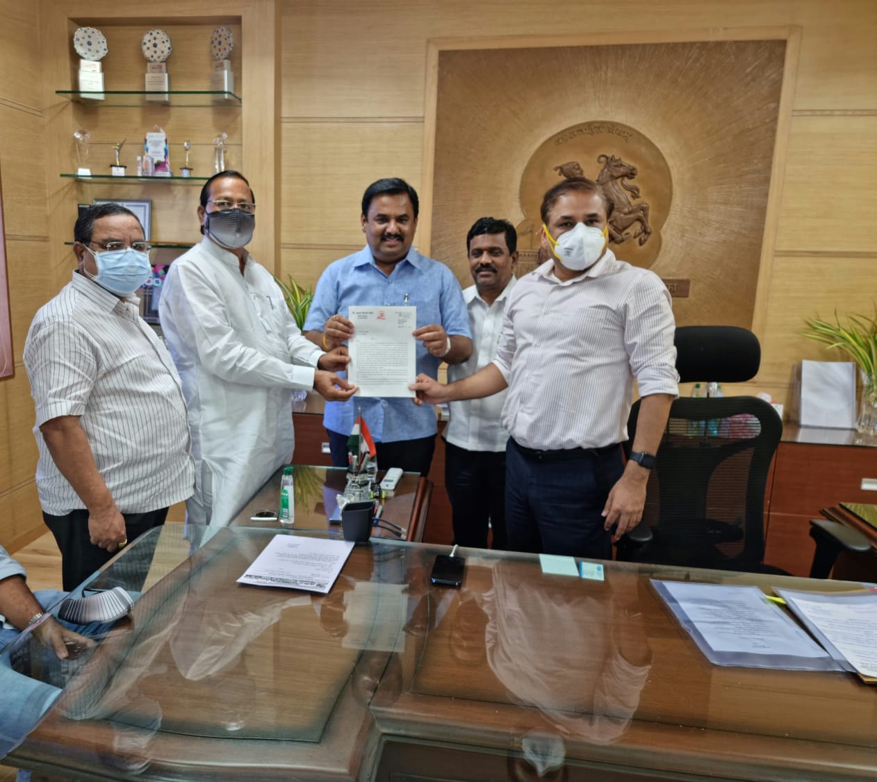 पुणे महापालिकेत समाविष्ट २३ गावांकडून ग्रामपंचायत नियमानुसारच टॅक्स घ्यावा ; राष्ट्रवादी काँग्रेसने आयुक्तांकडे केल्या विविध मागण्या..