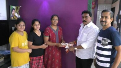 रक्षाबंधन निमित्त 12 ते 15 हजार घरांमध्ये  50 हजार राख्यांचे वाटप