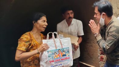 कोकणवासियांना एक हात कर्तव्यरुपी मदतीचा आम्हा कोथरुडकरांचा ; उमेश भेलके यांच्याकडून पूरग्रस्त भागात मदत..