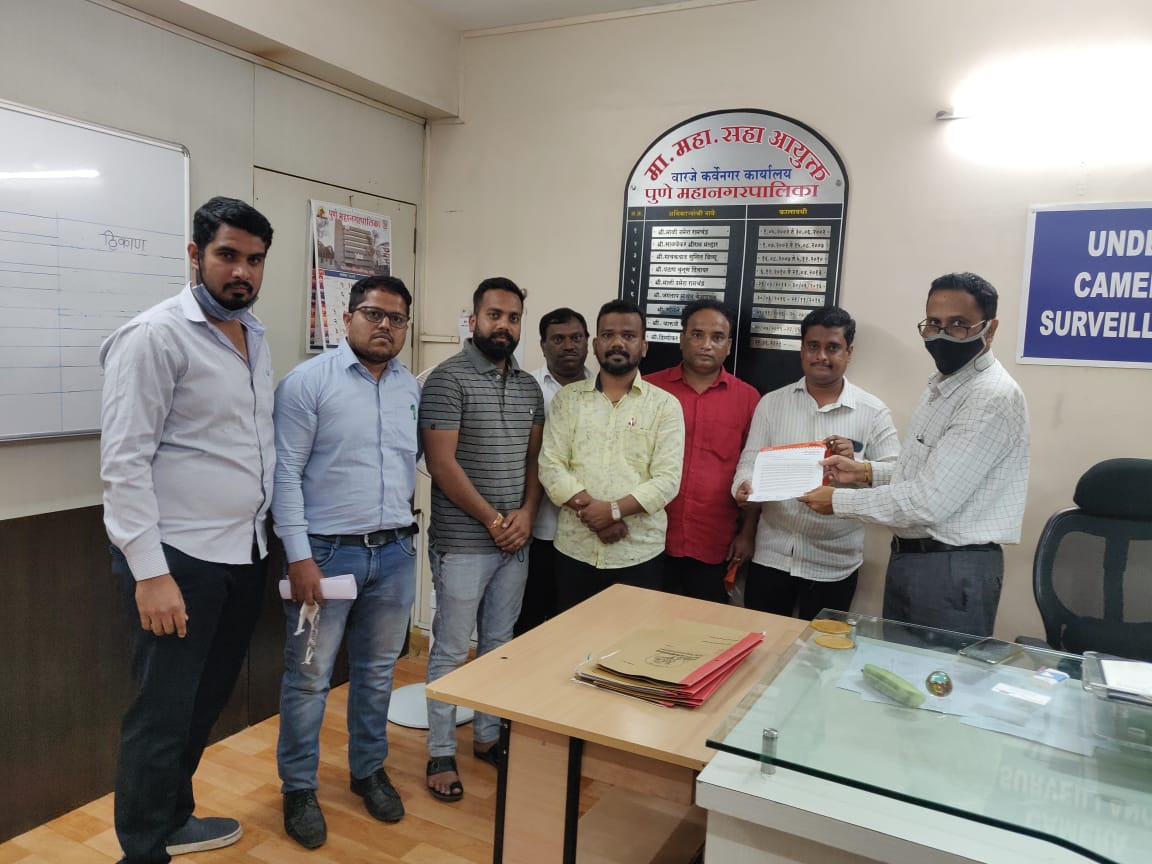 गणेश मूर्ती विसर्जन प्रक्रियेतील त्रुटी दूर करा मनसेचा कोथरूड आणि वारजे सहाय्यक आयुक्तांना आंदोलन करण्याचा इशारा…