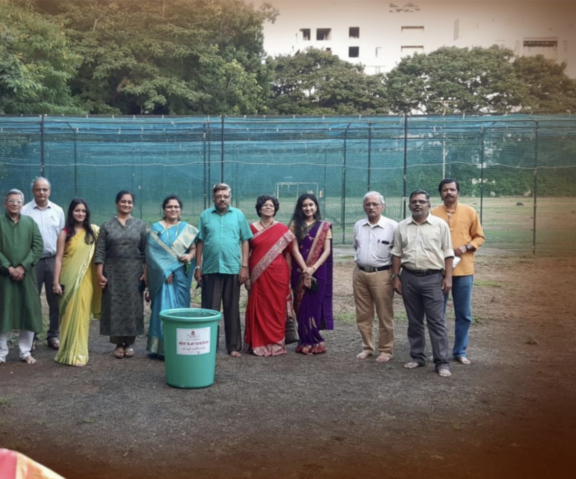 कोथरूडमधील आयडियल सोसायटीच्या गणेशाचे विसर्जन