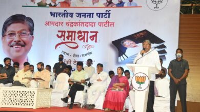 कार्यमग्नता जीवन व्हावे, मृत्यू ही विश्रांती हा माझा संकल्प – भाजप प्रदेशाध्यक्ष चंद्रकांत पाटील यांनी व्यक्त केल्या भावना