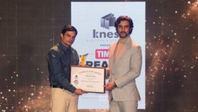 टाइम्स रियाल्टी आयकॉन २०२१ पुरस्कार बढेकर ग्रुपला प्रदान..