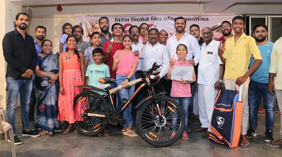 विरेश शितोळे आयोजित किल्ले_स्पर्धा २०२० चा बक्षीस वितरण संपन्न : attitude रॉकर्स अकॅडमीचा प्रथम क्रमांक