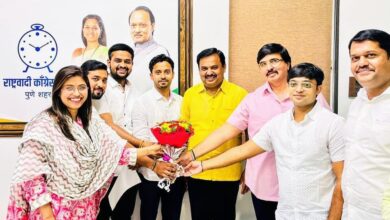 राष्ट्रवादी विद्यार्थी काँग्रेस पुणे शहर विद्यार्थी अध्यक्षपदी विक्रम जाधव, कार्याध्यक्षपदी शुभम माताळे व यश कुलकर्णी