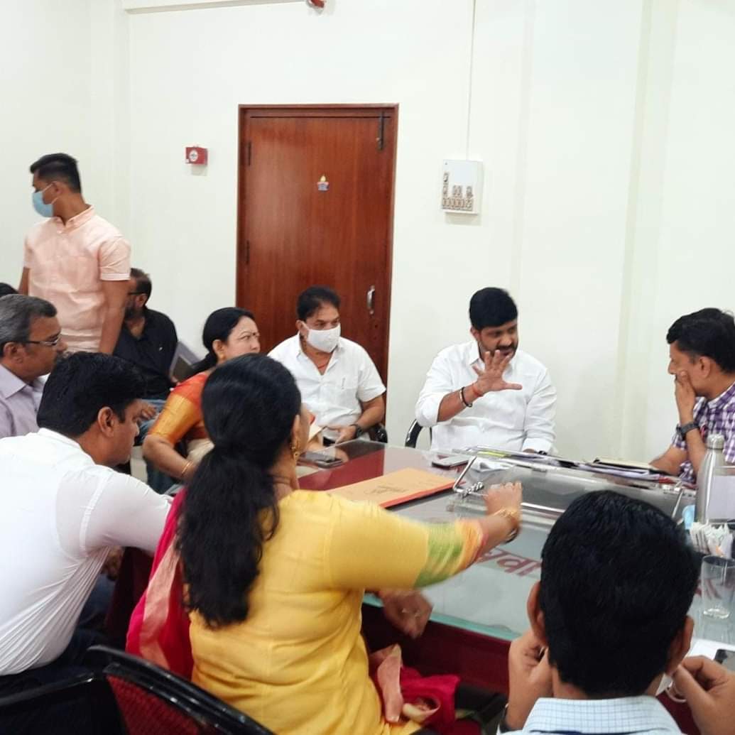 शिवाजीनगर मतदारसंघातील पाण्याच्या तक्रारींचे निराकरण कराआमदार शिरोळेंच्या प्रशासनाला सूचना शिवाजीनगर मतदारसंघातील पाण्याच्या तक्रारींचे निराकरण कराआमदार शिरोळेंच्या प्रशासनाला सूचना