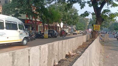 आशिष गार्डन चौक ते गुरुगणेशनगर डीपी रस्ता वाहतुकीसाठी खुला करावा ; वाहतूक विभागाकडे अल्पना वरपे यांची मागणी..