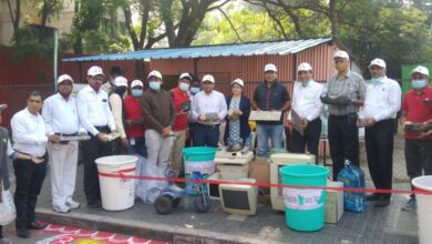 कोथरुडमध्ये ई व प्लास्टिक वेस्ट संकलन महाअभियानाला नागरिकांचा उत्स्फूर्त प्रतिसाद..