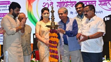 साहित्य संमेलनात राजकारण्यांच्या सहभागावरून होणारा वाद निरर्थक : डॉ. राजा दीक्षित,