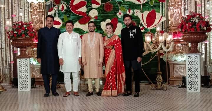 अंकिता हर्षवर्धन पाटील ठाकरेंच्या घरची सून ; निहार बिंदुमाधव ठाकरे यांच्या सोबत विवाह..