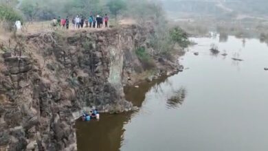 कोथरूड- पौड फाटा वेताळ टेकडीवरील खाणीतील पाण्यात पडला युवक; अग्निशमन दलाने वाचविले प्राण