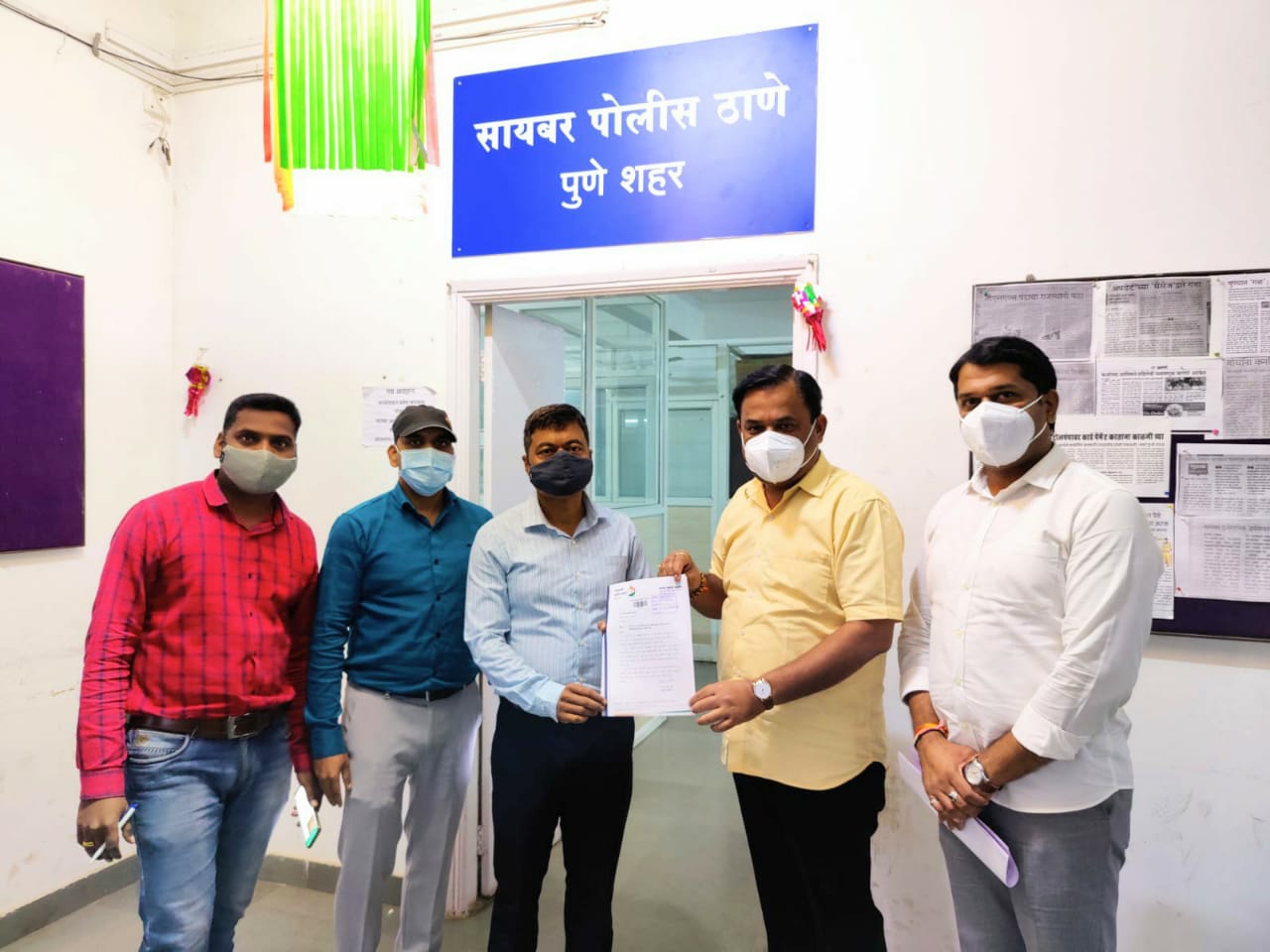 व्हायरल संभाव्य प्रभाग रचनेबाबत राष्ट्रवादी काँग्रेसची पुणे सायबर पोलिसांकडे तक्रार