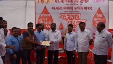 जास्तीत जास्त नागरिकांनी रक्तदान करण्यासाठी पुढे आले पाहिजे : चंद्रकांत मोकाटे