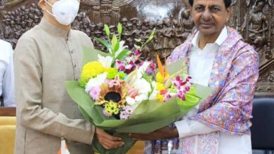 के चंद्रशेखर राव यांचे उद्धव ठाकरेंना हैदराबाद भेटीचं निमंत्रण; म्हणाले, देशाला मराठ्यांकडून प्रेरणा