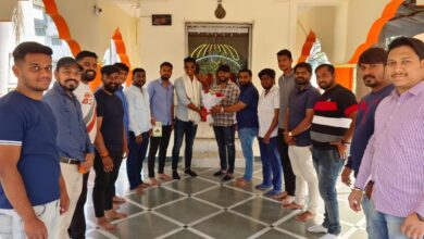 भारतीय क्रिकेट मधील उभरता सितारा राजवर्धन हंगरगेकर याचा भारतीय जनता युवा मोर्चा कोथरूड मतदार संघाच्या वतीने सत्कार…