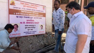 हर्षवर्धन मानकर यांच्या प्रयत्नांमुळे किष्किंधानगर मधील पाणी समस्या सोडविण्यात यश