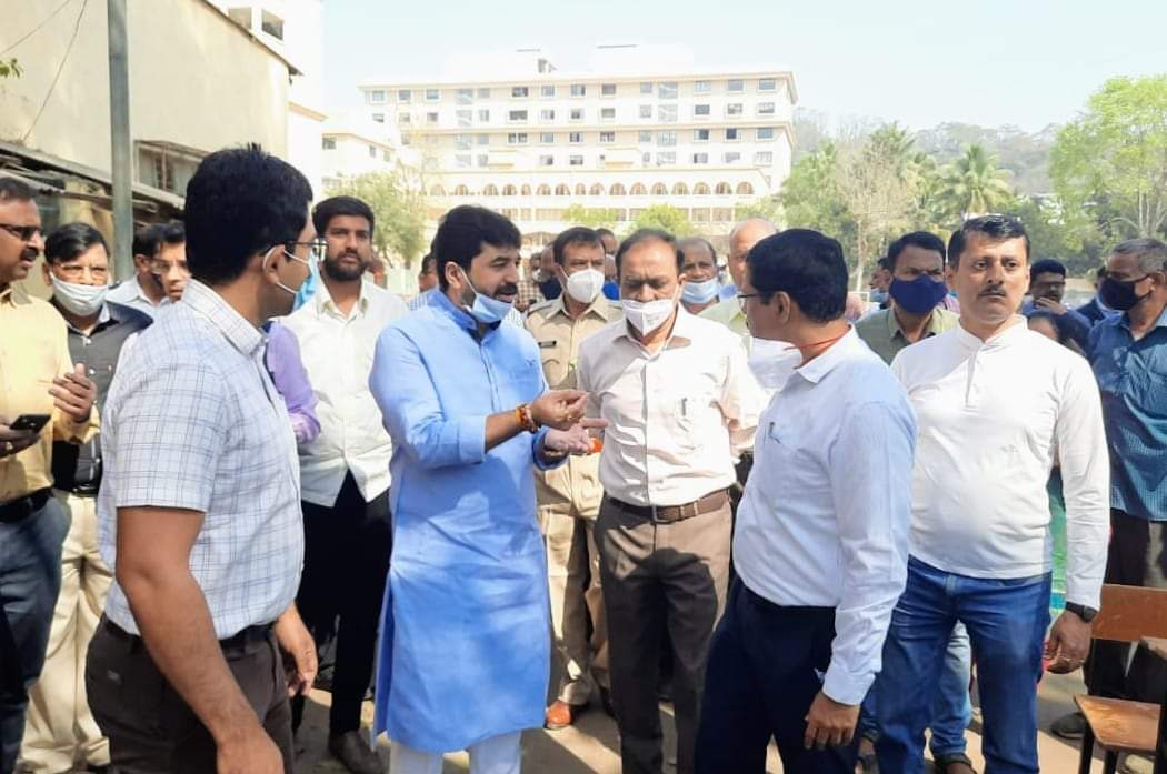 कोथरुड मध्ये होणाऱ्या पंतप्रधान नरेंद्र मोदी यांच्या सभेची जोरदार तयारी ; महापौर मुरलीधर मोहोळ यांनी केली पाहणी..