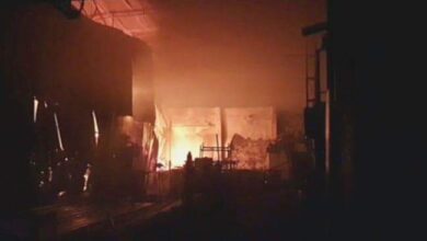 भंगाराच्या गोदामाला भीषण आग, 11 जणांचा होरपळून मृत्यू