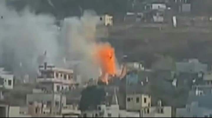 Video : कात्रजमध्ये 20 सिलेंडर्सचे स्फोट