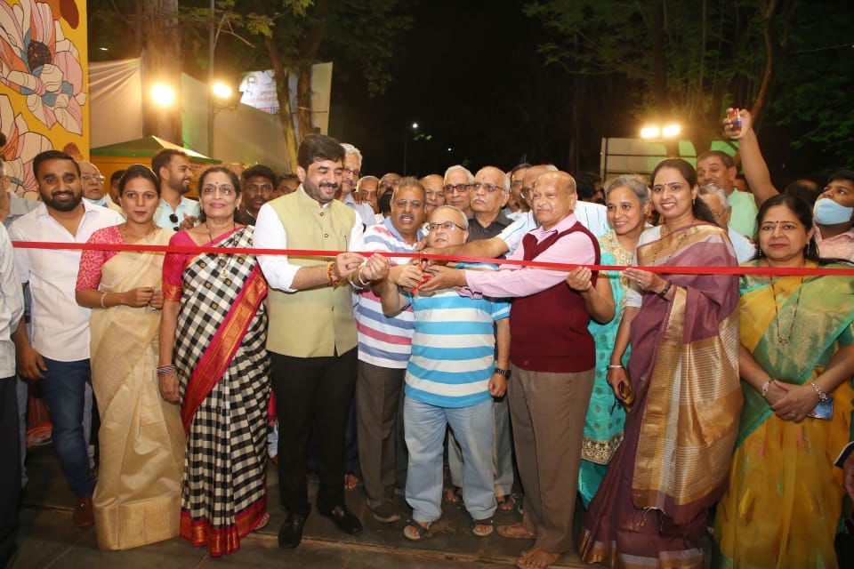 कोथरुड मधील शिवसेनाप्रमुख बाळासाहेब ठाकरे उद्यानाचे उद्घाटन ; महापौर मुरलीधर मोहोळ यांच्या प्रयत्नातून उद्यानाची निर्मिती