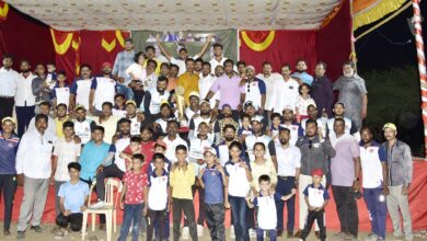 साईनाथ क्रिकेट क्लब आयोजित क्रिकेट स्पर्धेत हमराज मृत्युंजय संघ विजयी
