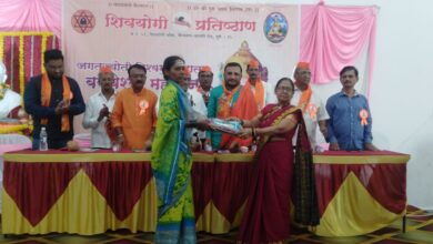 सामाजिक ऐक्य अबाधित ठेवण्यासाठी महापुरुषांच्या विचारांची गरज;बसवकथाकार शिवानंद हैबतपुरे