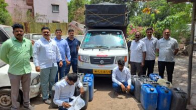 पुण्यात राज्य उत्पादन शुल्क विभागाची मोठी कारवाई ; पाठलाग करून पकडला अवैध दारूचा टेम्पो..